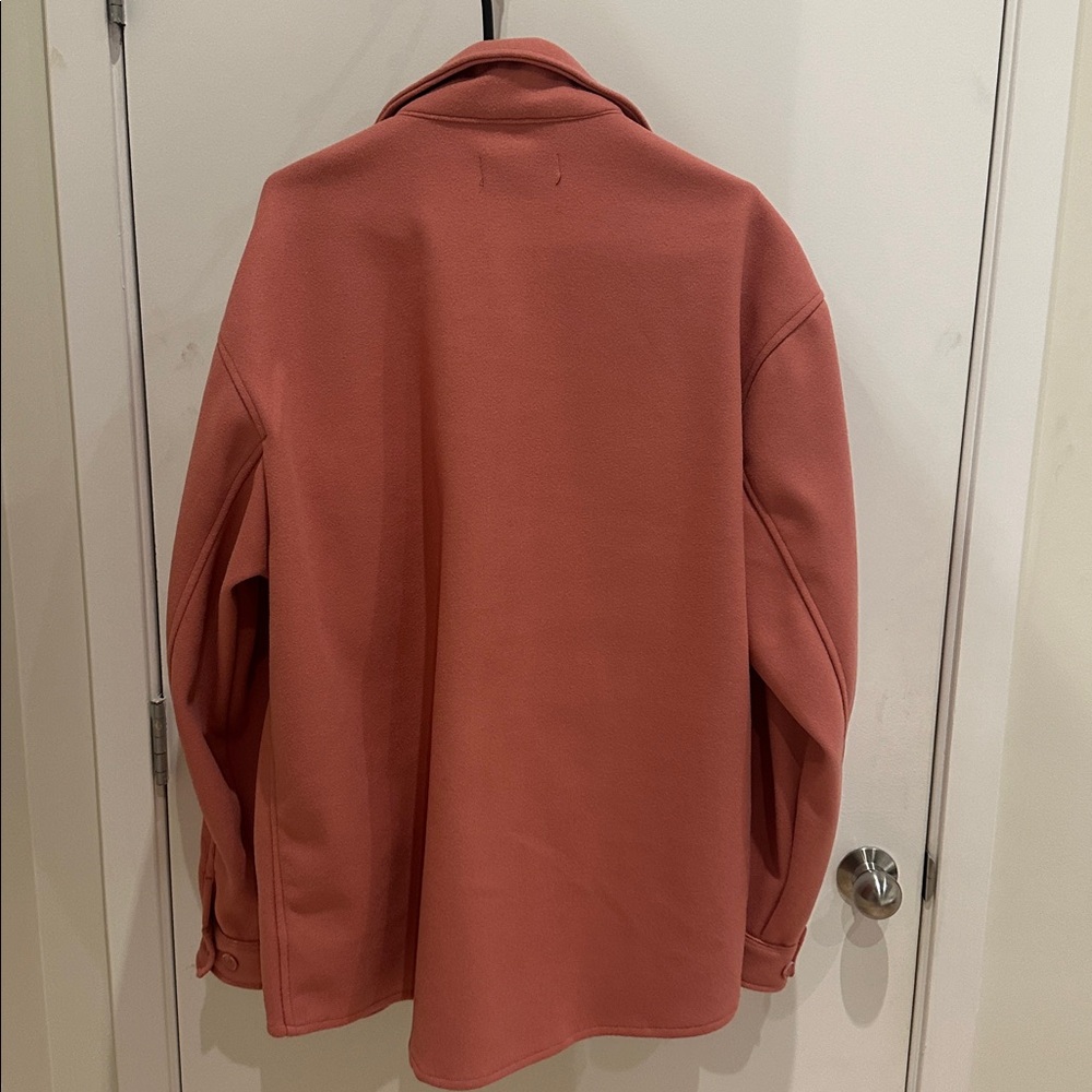 Forever 21 Pink Shirt Jacket - Picture 2 of 2